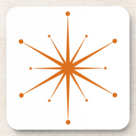 Porta-copo Moderno do século médio Retro Starburst