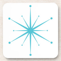 Moderno do século médio Retro Starburst