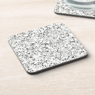 Porta-copo Moderno White Terrazzo