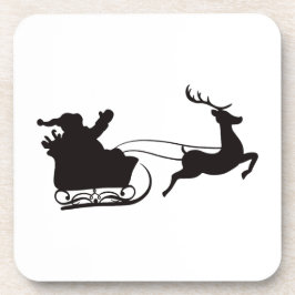 Porta-copo Modernos Papais noeis de Feliz Natal Sleigh e Rein