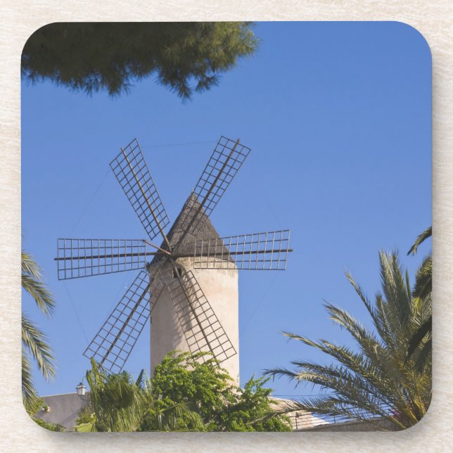 Porta-copo Moinho de vento, Palma, Maiorca, Espanha (Frente)