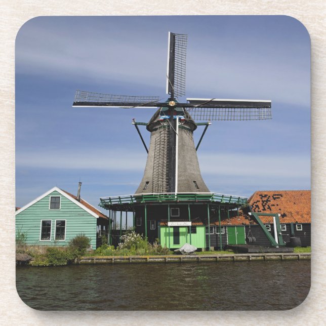 Porta-copo Moinho de vento, Zaanse Schans, Holanda, Países Ba (Frente)