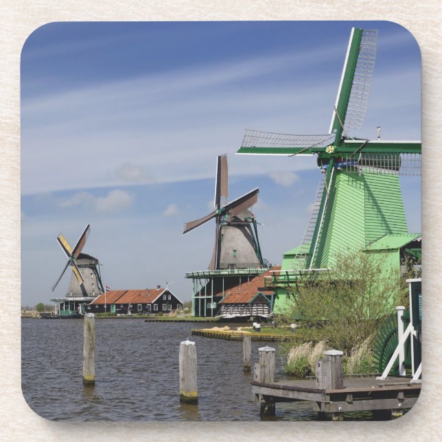 Porta-copo Moinho de vento, Zaanse Schans, Holanda, Países Ba (Frente)