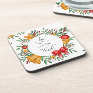 Porta-copo Moldura de feriado bonita personalizada