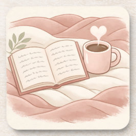 Porta-copo Momento Aconchegante de Leitura - Design para Aman