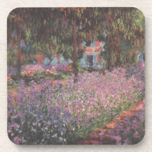 Porta-copo Monet floresce a arte das videiras de Giverny do