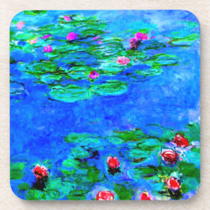 Porta-copo Monet: Lírios trabalho de arte