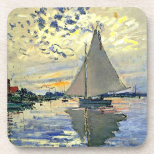 Porta-copo Monet - Navio de vela no Le Petit-Gennevilliers