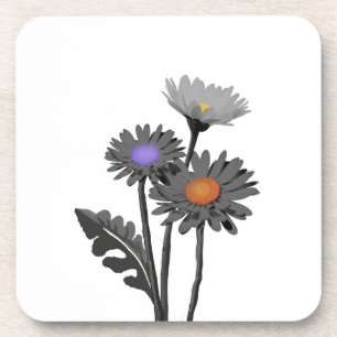 Porta-copo Monocromo Daisys