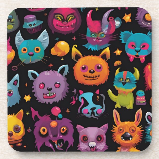 Porta-copo Monstro maluco (Frente)