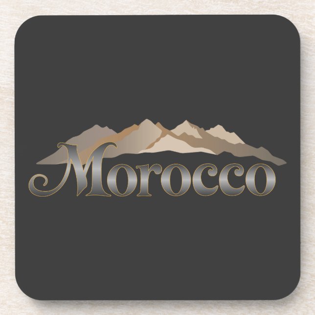 Porta-copo Montanhas Atlas de Marrocos (Frente)