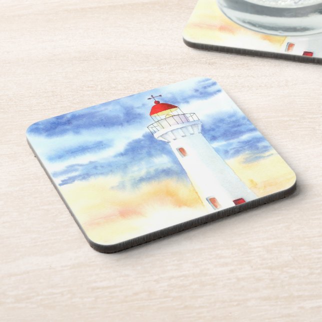 Porta-copo Montanhas do farol náutico (Left Side)