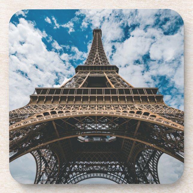 Porta-copo Monuments | Looking Up at the Eiffel Tower (Frente)