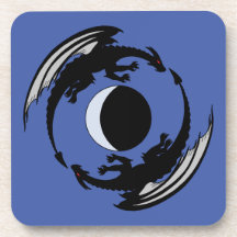 Moon Dragon Fantasy Design Bepra Coaster
