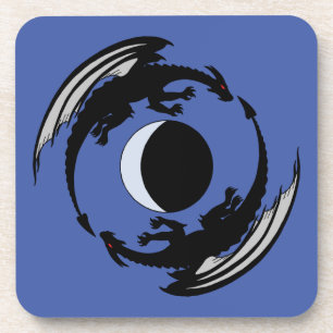 Porta-copo Moon Dragon Fantasy Design Bepra Coaster