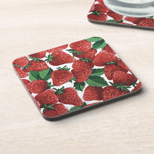 Porta-copo Morangos e Creme