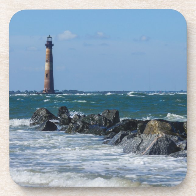 Porta-copo Morris Lighthouse Folly Beach (Frente)