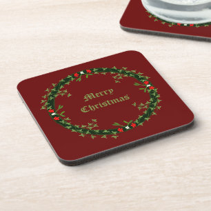 Porta-copo Morte de Natal Gótica Personalizada