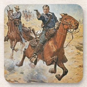 Porta-copo Morto Sure: um soldado da cavalaria dos E.U. nos