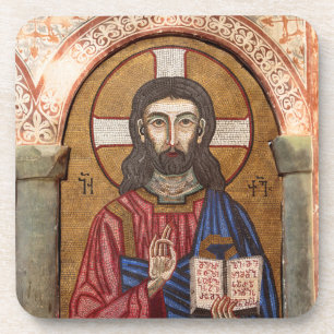 Porta-copo Mosaico Antigo de Jesus