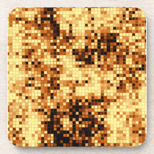 Porta-copo Mosaico Cobre