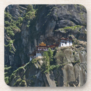 Porta-copo Mosteiro de Taktsang no penhasco, Paro, Butão
