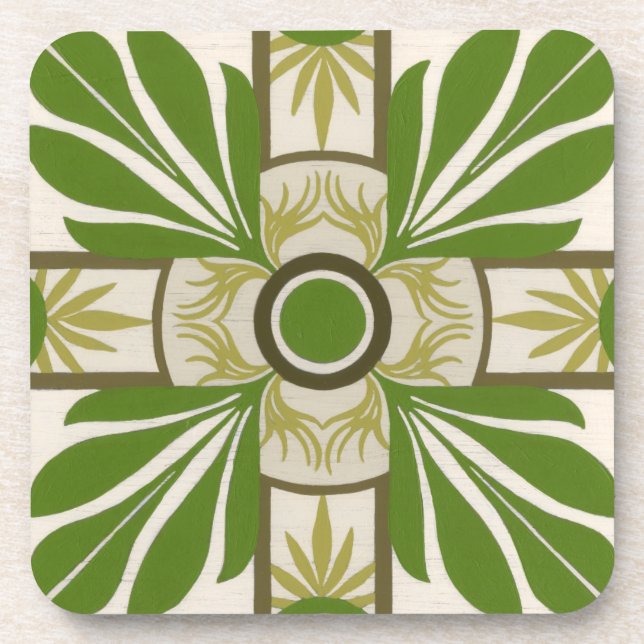 Porta-copo Motif de Palma Não Embelado I (Frente)