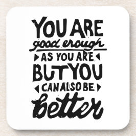 Porta-copo Motivação Cotação Lino Impressão