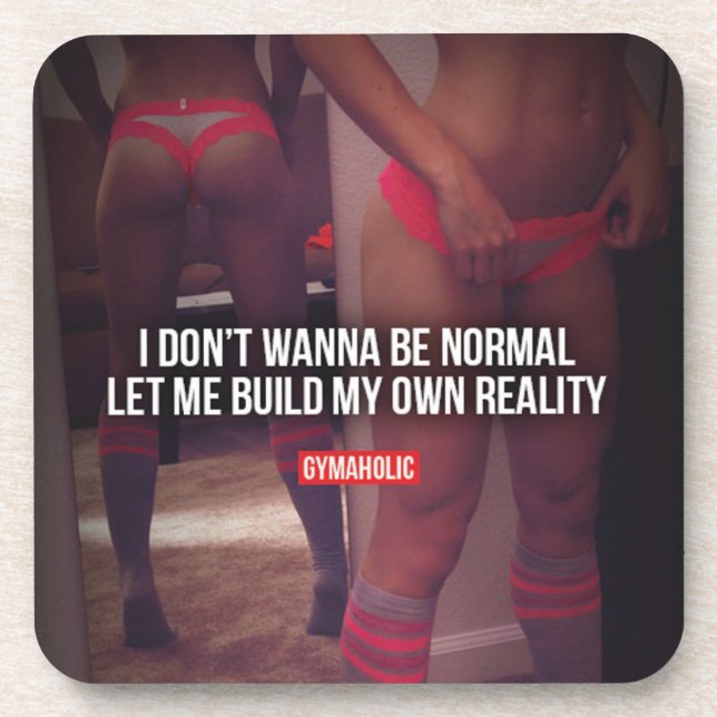 Porta-copo Motivação da malhação e da construção de bases (Frente)