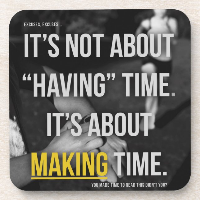 Porta-copo Motivação da malhação e da construção de bases (Frente)