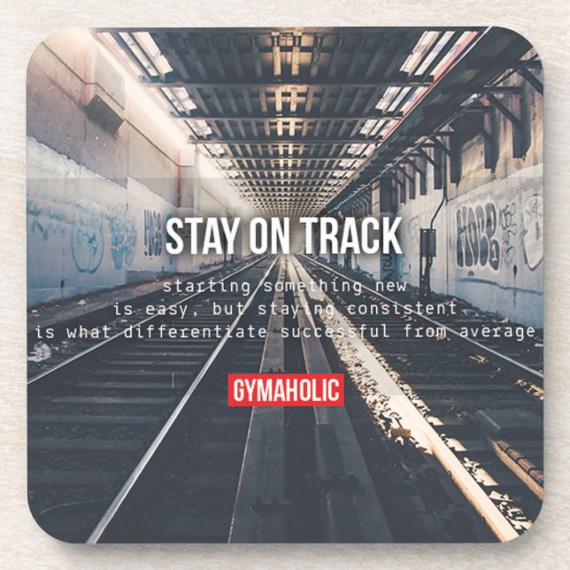 Porta-copo Motivação da malhação e da construção de bases (Frente)