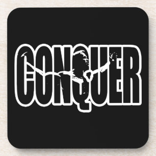 Porta-copo Motivação de Construção de Corpo - CONQUER