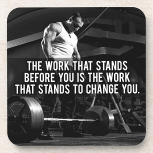 Porta-copo Motivação de criação de corpo