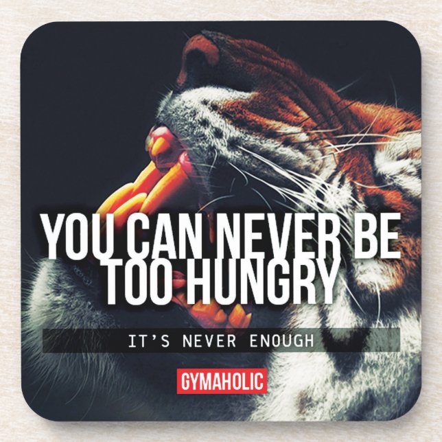 Porta-copo Motivação de Gym de Workout de malhação (Frente)