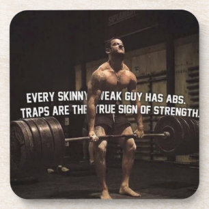 Porta-copo Motivação do treinamento de força - armadilhas - p