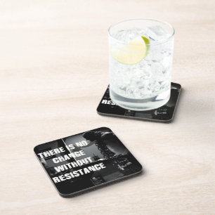 Porta-copo Motivação do Workout - Mudança e Resistência