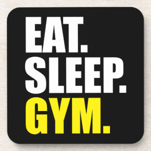 Porta-copo Motivação Gym - Coma, Dorme, Gym
