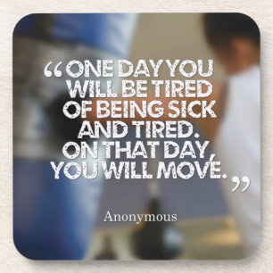 Porta-copo Motivação para a saúde e a Malhação