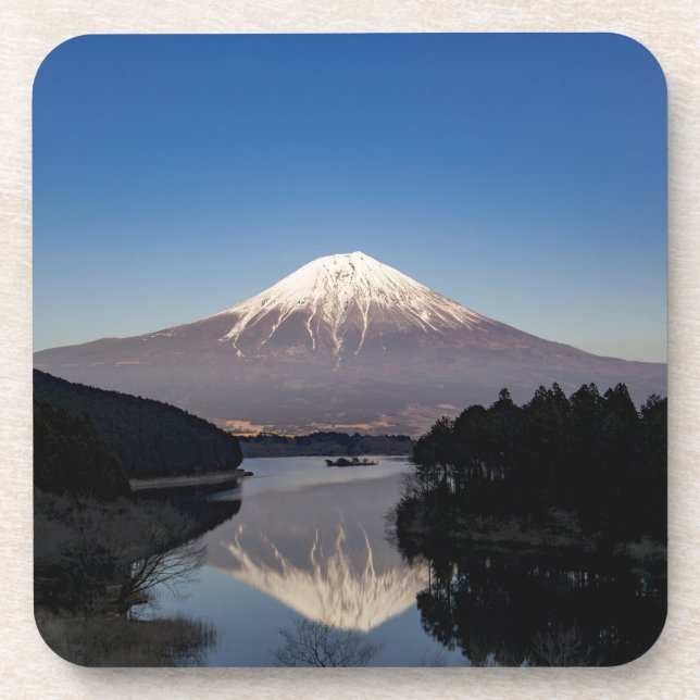 Porta-copo Mt Fuji Lake Reflection (Frente)
