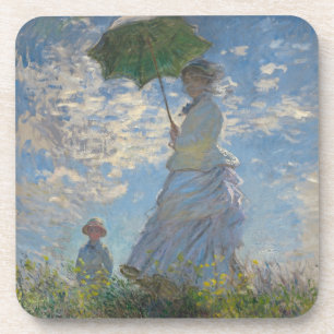 Porta-copo Mulher com Parasol - Madame Monet e seu filho