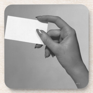 Porta-copo Mulher que guardara o cartão