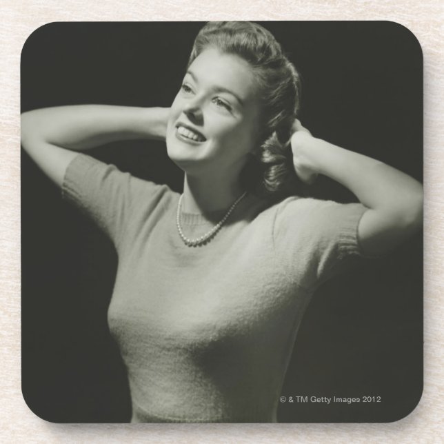 Porta-copo Mulher que relaxa (Frente)