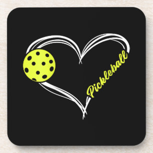 Porta-copo Mulheres Adoram Pickleball - jogo de picleball fof