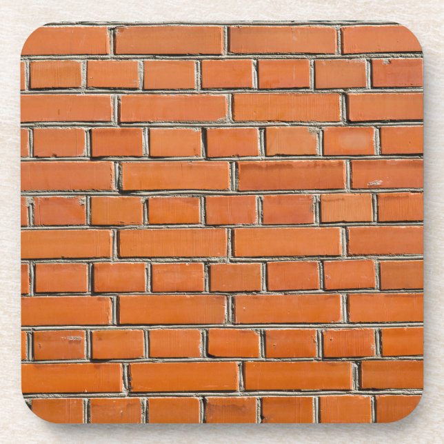 Porta-copo Muro de tijolos (Frente)