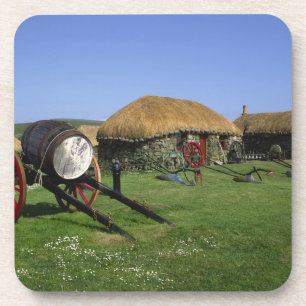 Porta-copo Museu de Skye, Kilmuir, Ilha de Skye, Highlands,