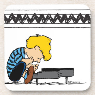 Porta-copo Música Charlie Brown Schroeder