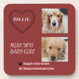 Porta-copo Muted Red Memory Tribute