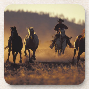 Porta-copo NA, EUA, Oregon, Seneca, Ponderosa Ranch, Cowboy 2