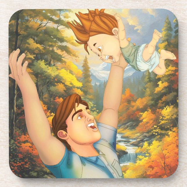 PORTA-COPO NÃO HÁ NADA COMO UM BOM MOÇO COM PAI (Frente)