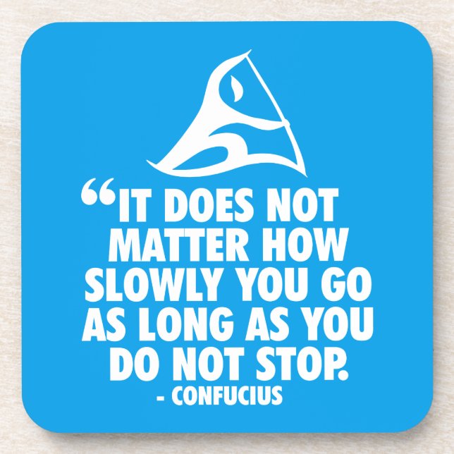 Porta-copo NÃO PARAR - Canoar Sprint Motivational (Frente)